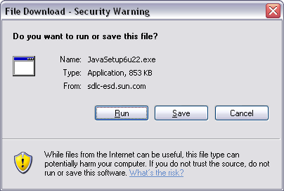 Download java JRE