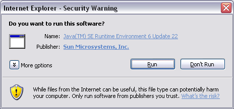 Download java JRE