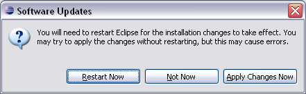 License dialog