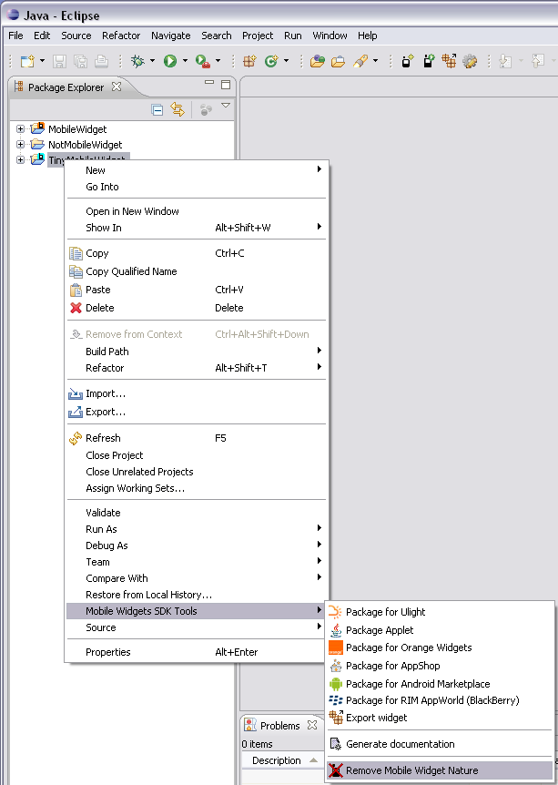 Widgets SDK Manual